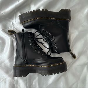 JADON III PISA LEATHER PLATFORM BOOTS